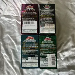 YuGiOh card set 4 Blue Eyes White Dragon/Spell Ruler/MagicianForce/Buster Blader - Image 2