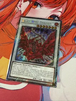 Yugioh! Black Rose Dragon - RA04-EN057 - Platinum Secret Rare - Image 3