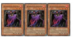Yugioh- 3X Infernalqueen Archfiend - Rare - Unlimited - DCR-071 - Light Play - Image 1