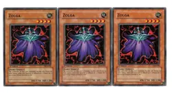 Yugioh- 3X Zolga - Common - 1st Edition - DCR-079 - Light Play - Image 1