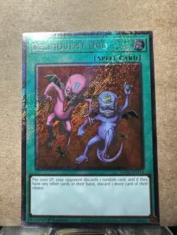 Delinquent Duo Platinum Secret Rare RA04-EN114 Yugioh - Image 1