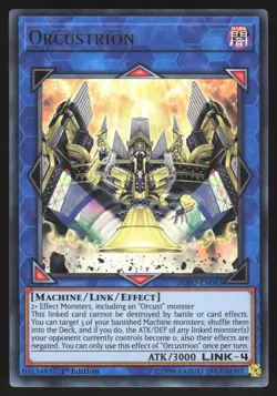 Orcustrion - SOFU-EN045 - Ultra Rare - 1st Edition Yugioh - Image 1