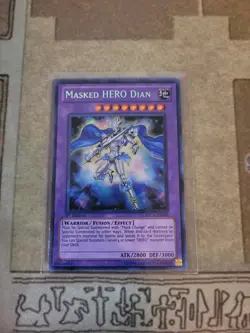 YUGIOH MASKED HERO DIAN PRC1-EN019 SECRET 1ST ED NM - Image 1