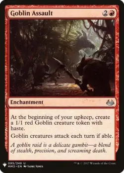 Goblin Assault - Light Play MTG Mystery Booster - Image 1
