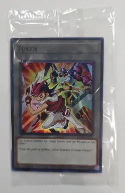 Tugioh Token Card TKN5-EN029 Yuma & Number Fo: Topic Future New Sealed - Image 1