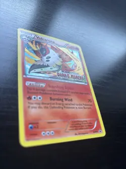 Pokemon TCG Volcarona Black White Holo Card BW40 Prerelease Promo - Image 2