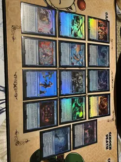 Magic the Gathering Final Fantasy Common Foil Card Lot #5 - Image 1