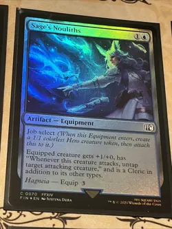 Magic the Gathering Final Fantasy Common Foil Card Lot #5 - Image 4