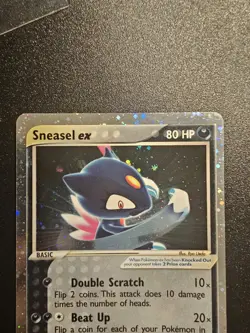 Sneasel ex 103/109 EX Ruby & Sapphire Pokemon Card Nintendo Holo Rare - LP+ - Image 2