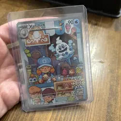 Pokemon TCG Vanillish Paradox Rift 190/182 Full Art Illustration Rare Card - Image 1