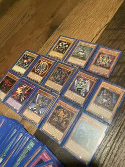 Yugioh 70+ Card Lot god Cards 1st Edition Slifer Ra Obelisk Red Eyes B Dark Mag - Image 2