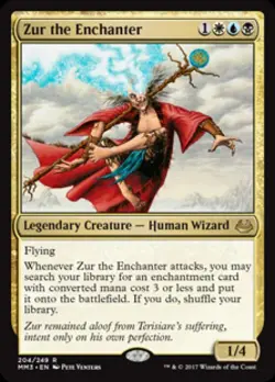 Zur the Enchanter - Light Play MTG Modern Masters 2017 - Image 1
