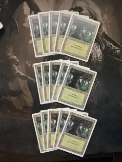 *** REVISED 3RD EDITION Forest (Eyes) x15 - EX+ *** DUTY FREE MtG Magic - Image 1