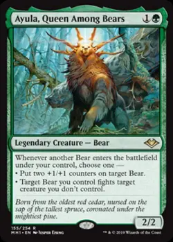 Ayula, Queen Among Bears - Light Play MTG Modern Horizons - Image 1