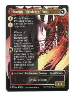 Joshua Phoenix's Dominant Borderless #0397 NM Final Fantasy MTG FIN Magic Rare - Image 2