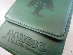 Ultra Pro Magic the Gathering MTG Forest Green Mana Flip Deck Box Magnetic - Image 2