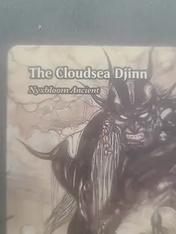 MTG Commander: Final Fantasy The Cloudsea Djinn Nyxbloom Ancient (Showcase) NM/M - Image 3