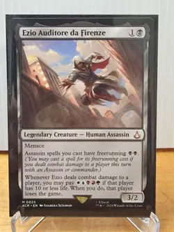 Ezio Auditore da Firenze #25 - Assassin's Creed MTG Mag - Image 1