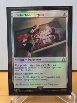MTG Assassin's Creed, Brotherhood Regalia #71 - Foil - Image 1