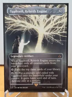 Yggdrasil, Rebirth Engine - Borderless #126 Assassin's Creed Magic MTG - Image 1