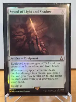 Sword of Light and Shadow #100 - Foil Assassin's Creed MTG - Image 1