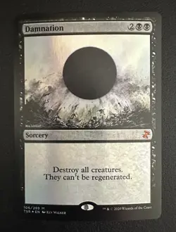 Damnation - Foil Near Mint, Time Spiral Remastered MTG Magic - Image 1