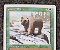 Grizzly Bears Magic The Gathering Revised MTG TCG CCG MINT NO PLAY... (DS3D1K6) - Image 3