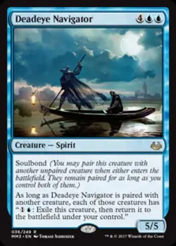 Deadeye Navigator - Light Play MTG Modern Masters 2017 - Image 1