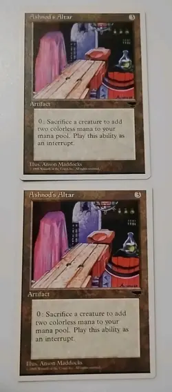 MTG Ashnod's Altar Chronicles X2 Rare Magic The Gathering - Image 1