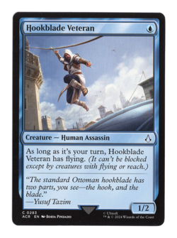 MTG-Hookblade Veteran- Assassin's Creed-283-Near Mint-NonFoil - Image 1