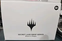 Secret Lair - Black is Magic - Magic MTG - Sealed NEW! NIB Magic The Gathering - Image 1
