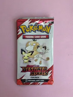 Pokemon Sampling Pack (3 Cards)- Destined Rivals - Fun Pack - RARE Sample - Image 1