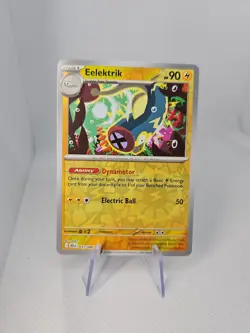 Eelektrik Reverse Holo 031/086 Near Mint Black Bolt White Flare Pokemon TCG - Image 1