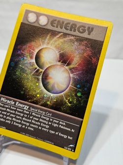 Miracle Energy 16/105 Holo Unlimited Neo Destiny SWIRL Pokemon 7411 - Image 4