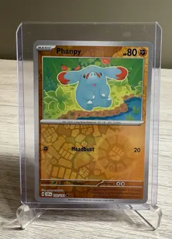 Pokemon Near Mint Surging Sparks Reverse Holo Phanpy 102/191 - Image 3