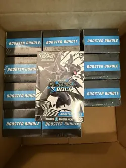 Pokemon (LOT OF 12) 12 Black Bolt Booster Bundle Sealed New - Image 3