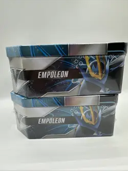 Pokemon TCG Empoleon V Strikers Tin Factory Sealed Lot of 2 820650809552 - Image 4