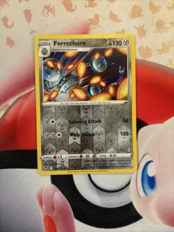 🚀122/195 Ferrothorn : Reverse Holo : SWSH-12 Silver Tempest : Pokemon TCG MINT - Image 1