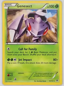 Genesect 10/101 Pokemon - Black and White Plasma Blast MP - Image 1