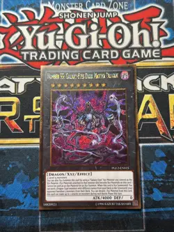 Yugioh Number 95: Galaxy-Eyes Dark Matter Dragon PGL2-EN015 Gold Secret Rare NM - Image 1