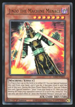 Jinzo the Machine Menace - LED7-EN031 - Ultra Rare - 1st Edition Yugioh - Image 1