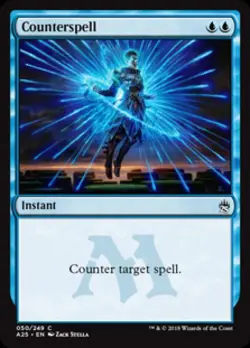 Counterspell - Light Play MTG Masters 25 - Image 1