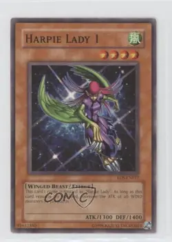 Harpie Lady 1 Unlimited YuGiOh Rise of Destiny #RDS-EN017 2004 - Image 1