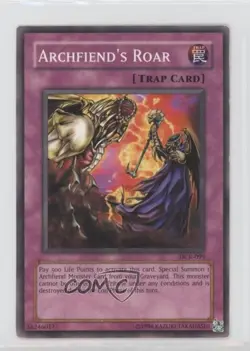 Archfiend's Roar Unlimited YuGiOh Dark Crisis #DCR-099 2003 - Image 1