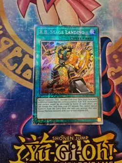 Yugioh 1x R.B. Stage Landing DUAD-EN096 * Starlight Rare * NM - Image 2