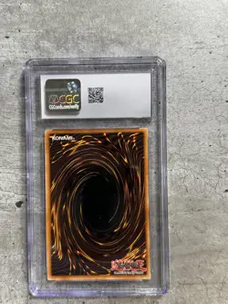 Yugioh Card 1st Ed. Hallowed Life Barrier Super Rare CGC 8.5, SOD-EN060 2004 (1) - Image 2