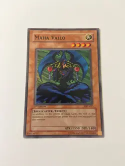 Maha Vailo - MRL-012 - Super Rare - 1st Edition - MP - YuGiOh! Magic Ruler - Image 1