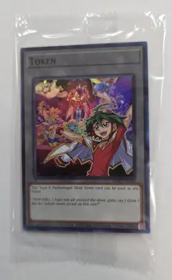 Yugioh Token Card TKN5-EN030 Yuya & Performapal Show Down New Sealed - Image 1