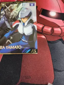 Gundam Kira Yamato Pilot Card SEED Booster Rare Character - Image 4