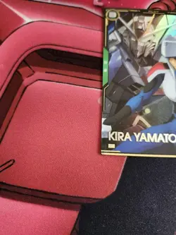 Gundam Kira Yamato Pilot Card SEED Booster Rare Character - Image 5